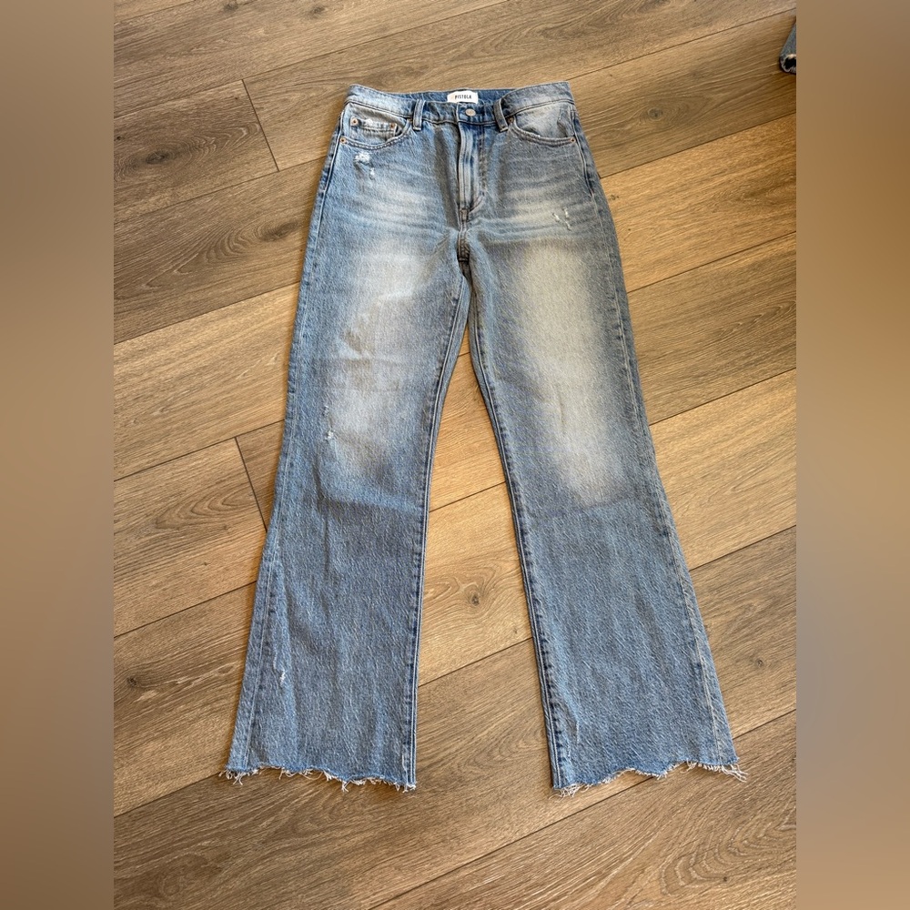 Pistola Lennon High Rise Crop Boot Jeans 26 - Picture 5 of 12